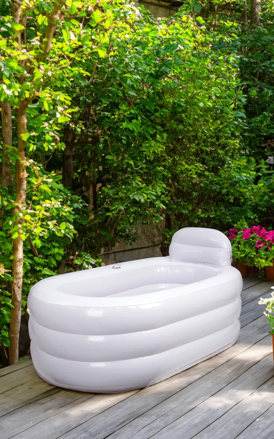 Badekar|Campingudstyr*Oppusteligt badekar 131 x 79 x 67 cm