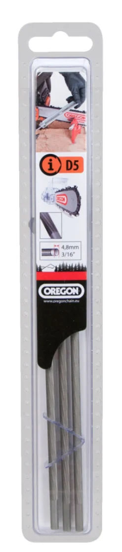 Oregon Motorsave & Kæder*rundfile 4,8 mm til 0,325" savkæder - 3 stk.