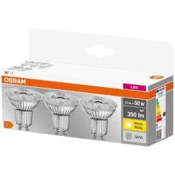 Osram Led-Pærer*LED Base PAR16 GU10 4,3 W 3-pk.