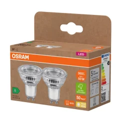 Osram Led-Pærer*LED PAR16 spotpære GU10 2 W 2-pk.