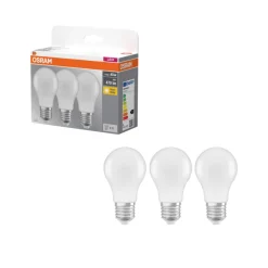 Osram Led-Pærer*LED-pære STD mat E27 4,9 W 3-pk.