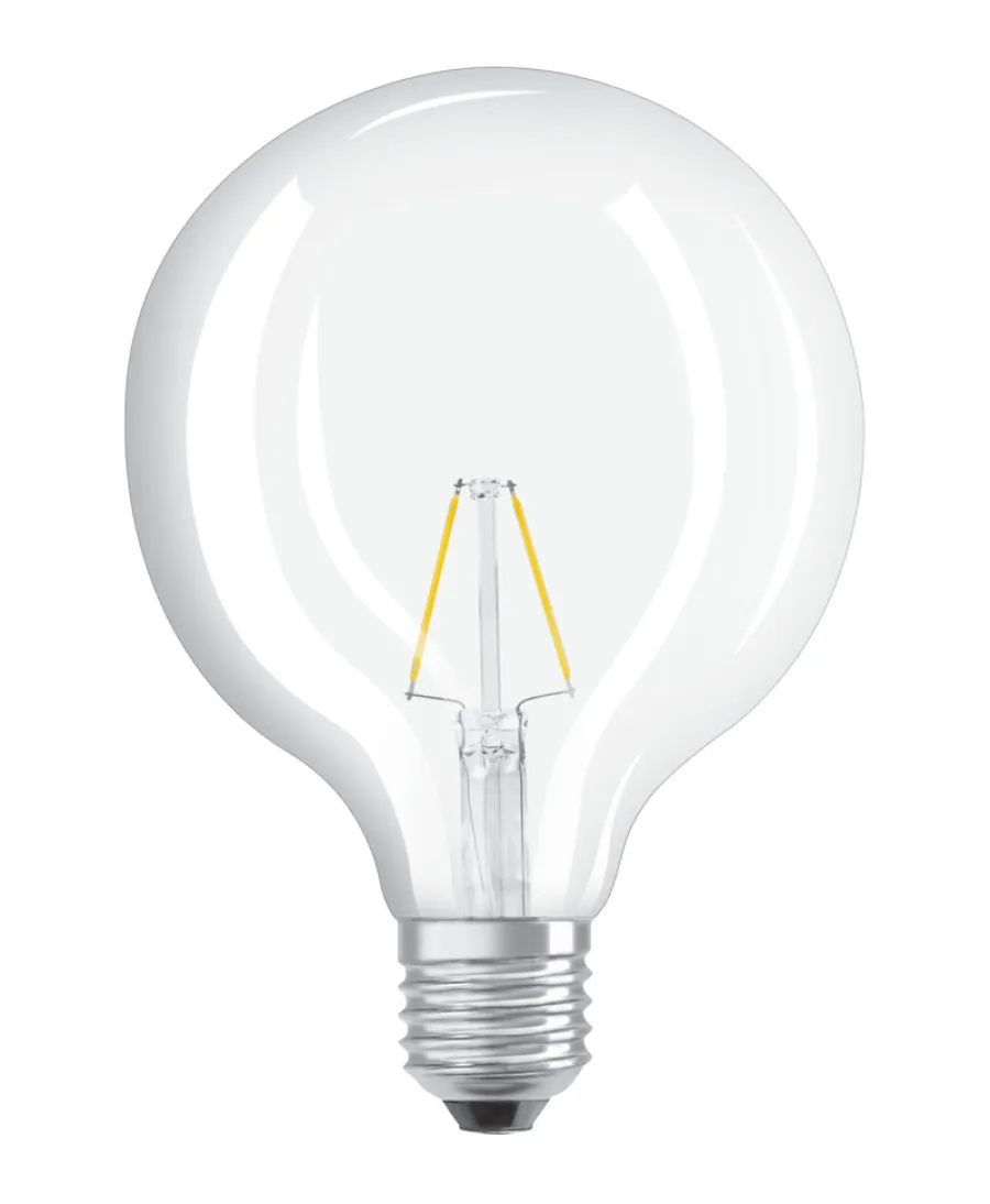 Osram Led-Pærer*LED Star Classic Globe125 LED-pære E27 2,5 W