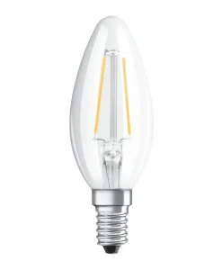 Osram Led-Pærer*LED Star Classic klar kertepære E14 2,5 W