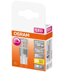 Osram Led-Pærer*LED Star Pin 230 V stiftpære G9 3 W