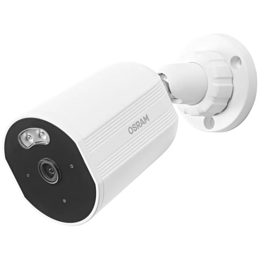 Osram Kameraer*overvågningskamera m/wifi og Smart+ - udendørs Hvid