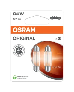 Osram Autopærer*signalpære C5W 12 V - 2 stk.