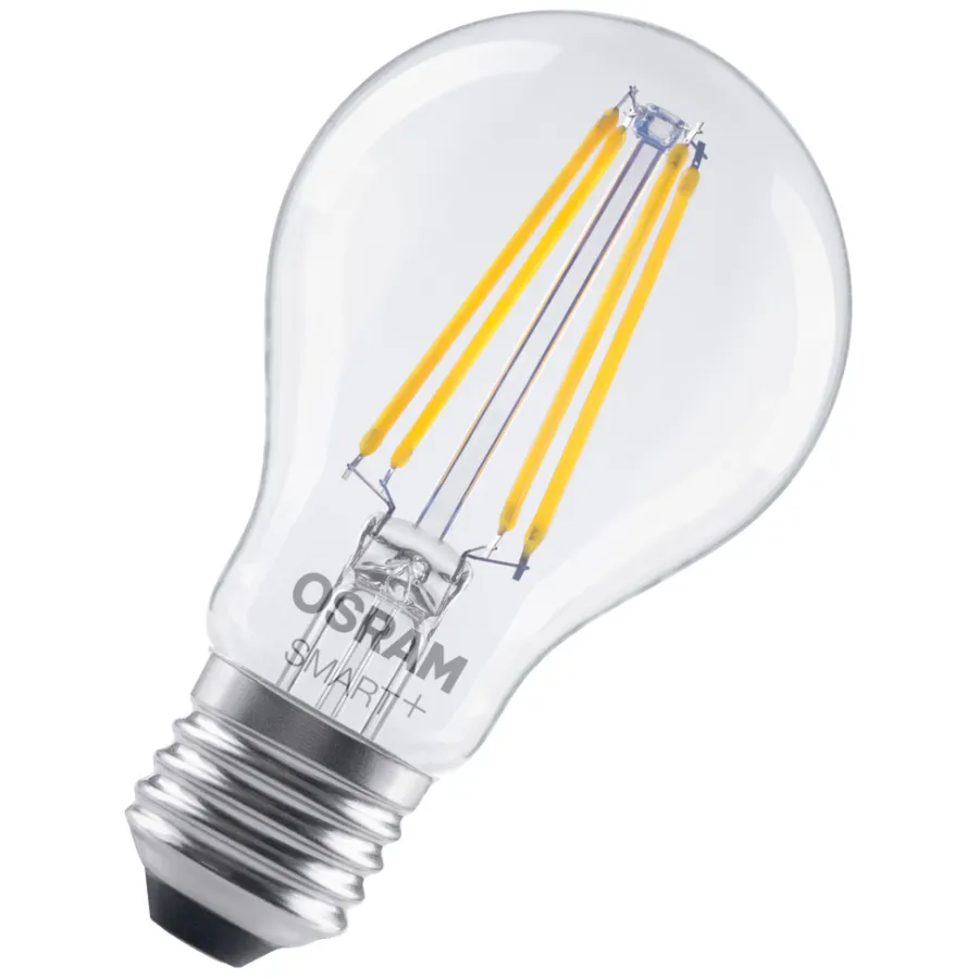 Osram Led-Pærer|Smart Pærer*SMART+ filament pære standard hvid E27 6 W