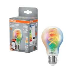 Osram Led-Pærer|Smart Pærer*SMART+ klar filamentpære RGBW E27 4,8 W