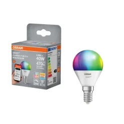 Osram Led-Pærer|Smart Pærer*SMART+ RGB+TW kronepære E14 4,9 W