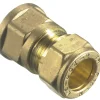 Fittings Til Rør*Overgangsmuffe til kobberrør/PEX 1/2" x 10 mm