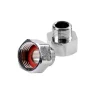 Vvs-Artikler*Overgangssæt 1/2" x 3/8" krom