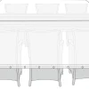 Sunlife® Overtræk Til Parasoller & Havemøbler*Overtræk til havemøbelsæt L220 x B130 x H85 cm -