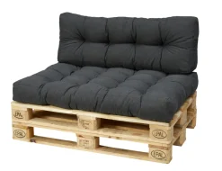 Sunlife® Sæsonafslutning|Havehynder*Pallehynde Kairo 118 x 80 cm mørkegrå -