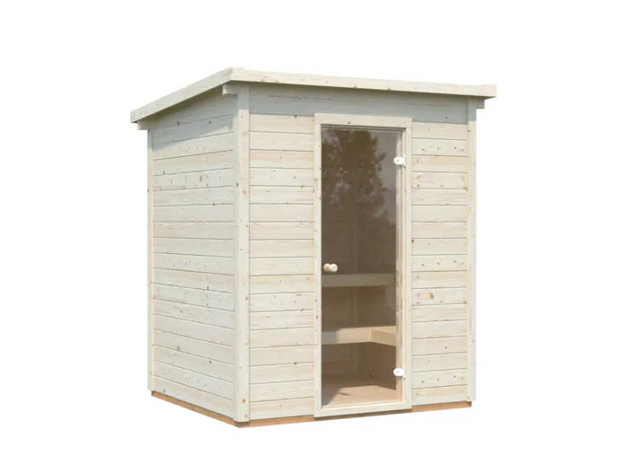 Palmako Pooludstyr|Saunaer*Eir sauna m/ovn 183 x 203 cm