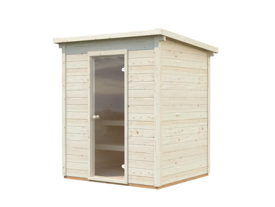 Palmako Pooludstyr|Saunaer*Eir sauna m/ovn 183 x 203 cm