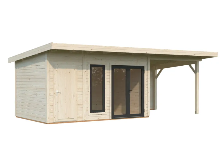 Palmako Bjælkehytter*hytte Aurelia 2 761 x 404 cm