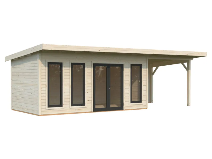 Palmako Bjælkehytter*hytte Aurelia 4 855 x 404 cm