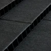 Panelhegn*Paneler til hegn sort 3 dele