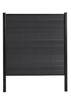 Panelhegn*Paneler til hegn sort 3 dele
