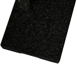 Parasoller & Markiser*Parasolfod halvrund B45 x D28 x H8/30 cm sort