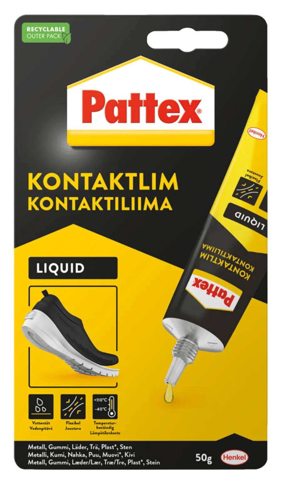 Pattex Superlim*kontaktlim liquid 50 ml