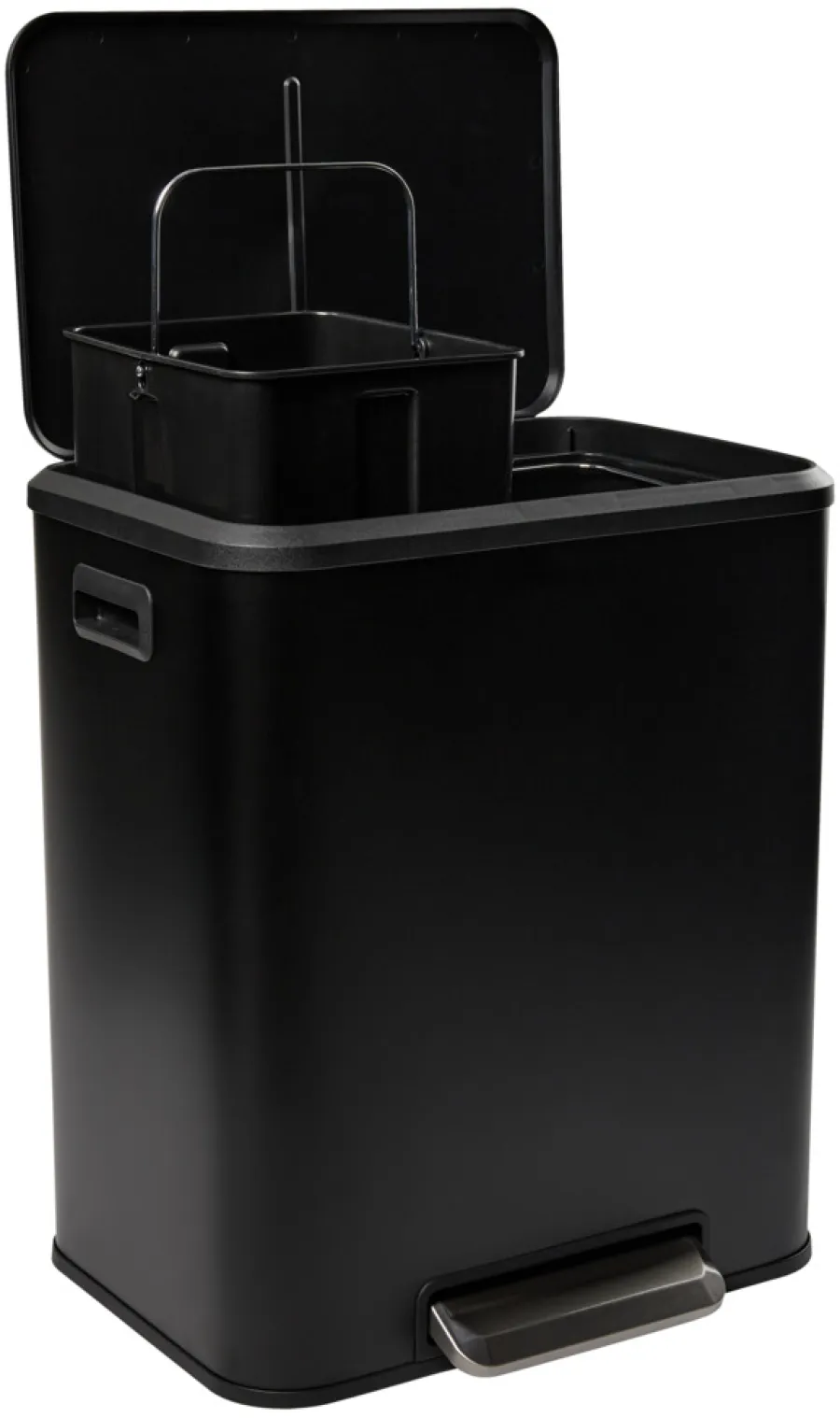 G. Funder Skraldespande|Affaldssortering*Pedalspand m/soft close 2 x 15 liter - Mat sort
