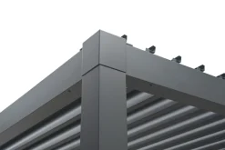Sunlife® Pavilloner & Partytelte|Overdækning*Pergola m/justerbart tag 3 x 3 meter - Grå