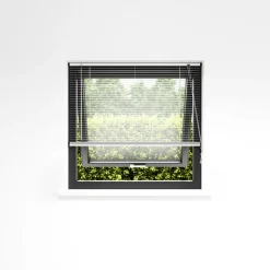 Persienner*Persienne aluminium 110 x 130 cm Hvid