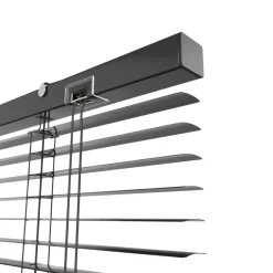 Persienner*Persienne aluminium 90 x 130 cm Sort
