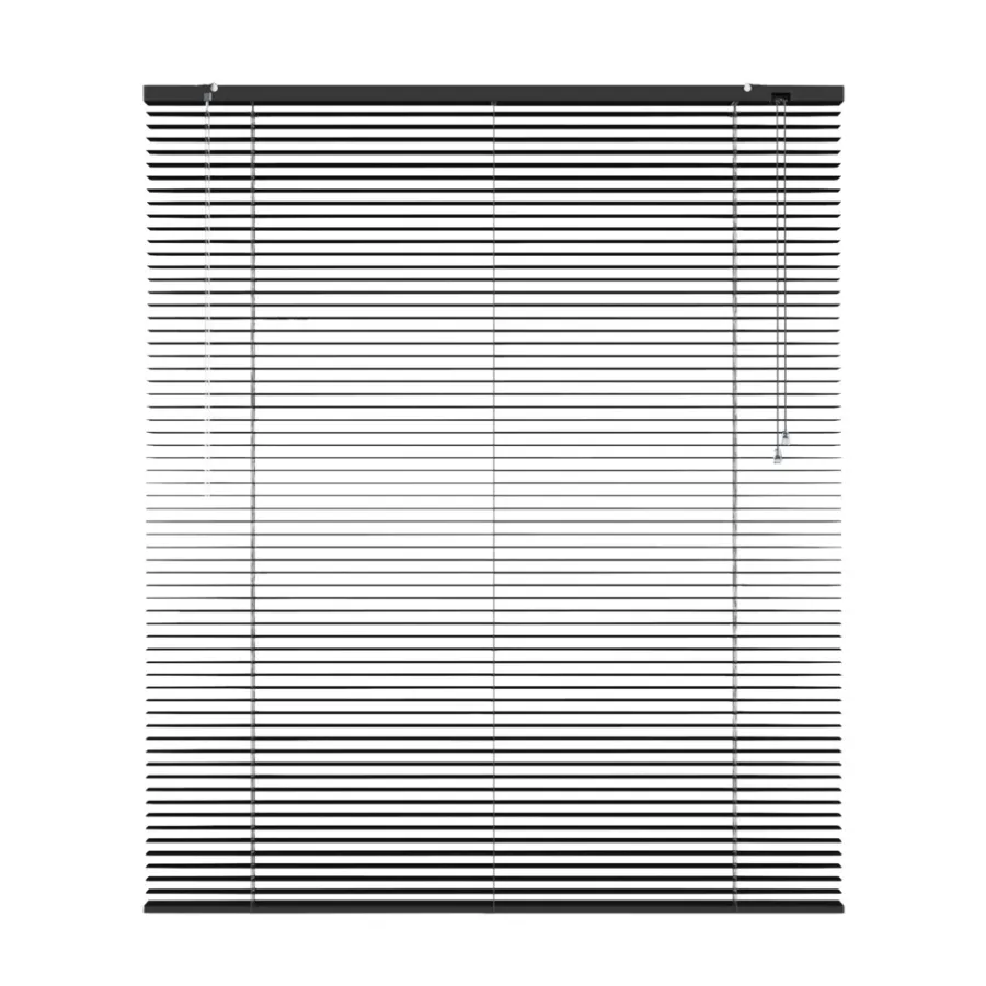 Persienner*Persienne aluminium 90 x 130 cm Sort