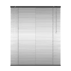 Persienner*Persienne aluminium 80 x 130 cm Sort