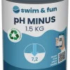 Swim & Fun Poolkemi & Testudstyr*pH-Minus granulat 1,5 kg -