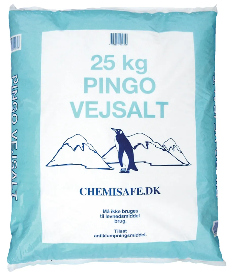 Pingo Snerydning*vejsalt - 42 sække a 25 kg