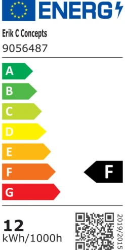 Loftlamper*Plafond Slim hvid Ø23 cm 12 W