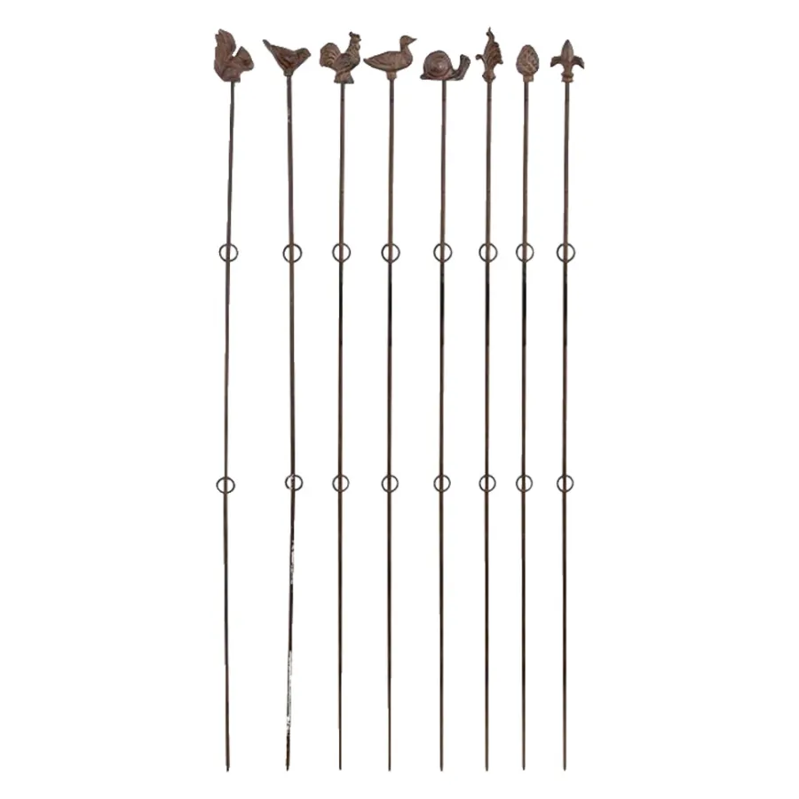 Gardenlife Land Bindetråd & Blomsterpinde*Plantestøtte lige m/figur 125 cm