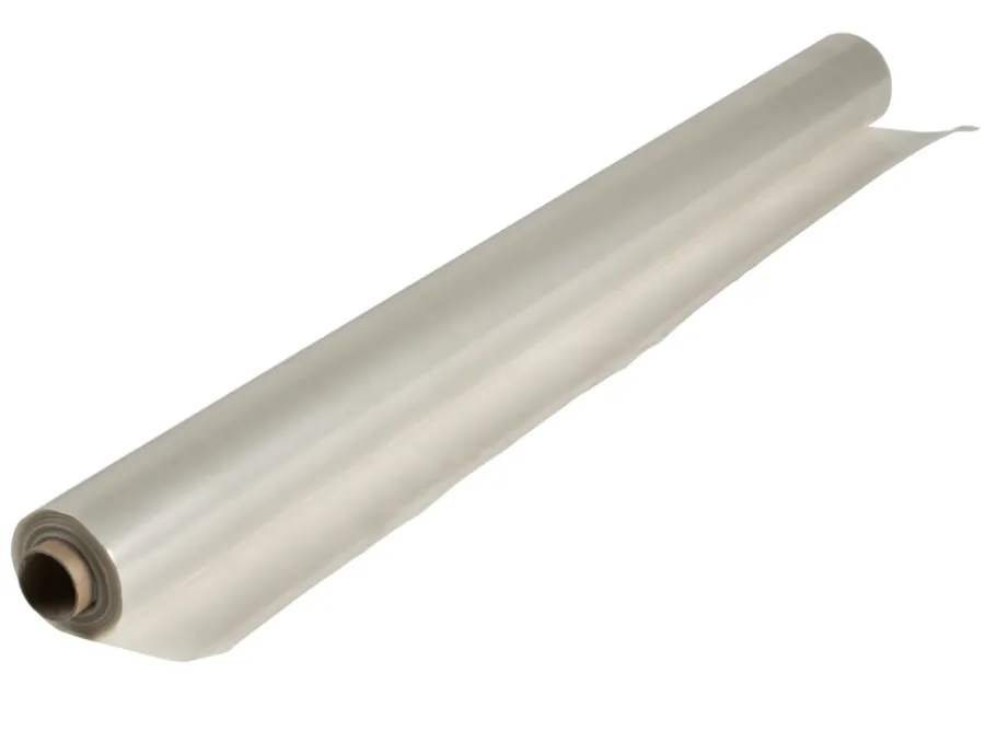 Isolering*Plastfolie transparent 0,2 mm, 2 x 10 m