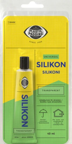 Plastic Padding Silikone*universal silikone transparent 40 ml