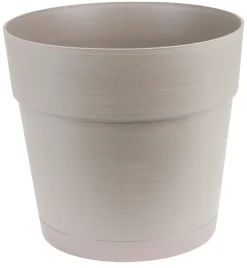 Scan-Pot Krukker*Plastkrukke m/selvvandingsdepot Ø29 cm Varm grå