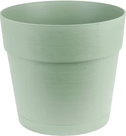 Krukker*Plastkrukke m/selvvandingsdepot Ø20 cm Grøn