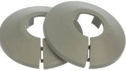 Vvs-Artikler*Plastroset 1/2" grå - 2 stk.