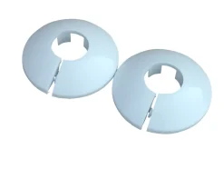 Vvs-Artikler*Plastroset 3/8" hvid - 10 stk.