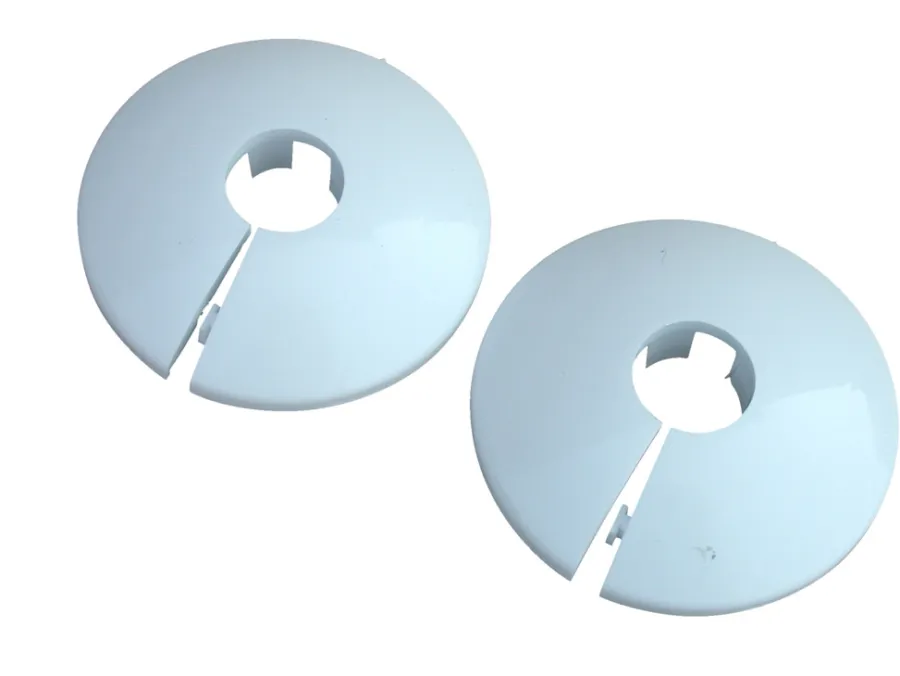 Vvs-Artikler*Plastroset 3/4" hvid - 2 stk.