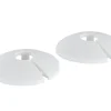 Vvs-Artikler*Plastroset 15 mm hvid - 2 stk.