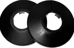 Vvs-Artikler*Plastroset 3/8" sort - 2 stk.
