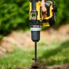 Garden® Øvrigt Tilbehør|Øvrige Haveredskaber*Pælebor til boremaskine 2-pk. -