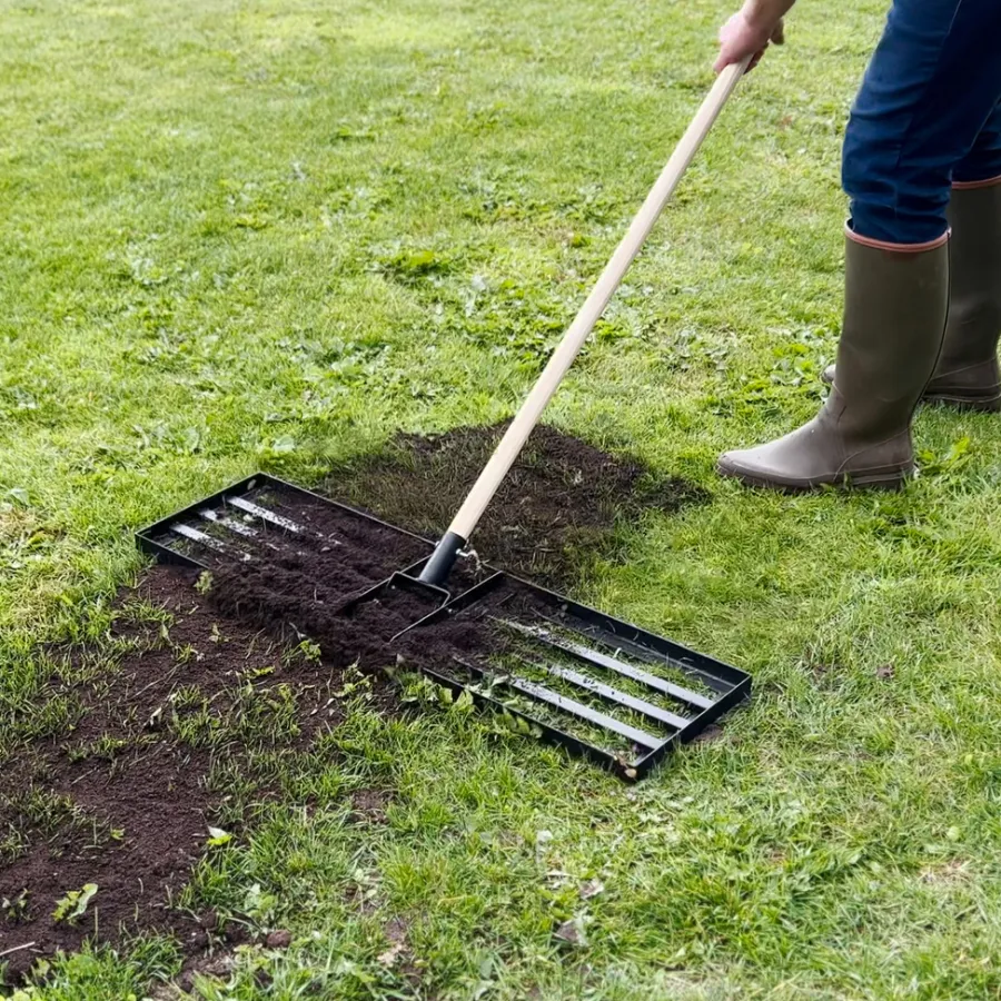 Garden® River & Jern*Plæneudjævner 85,5 x 26 x 2 cm -