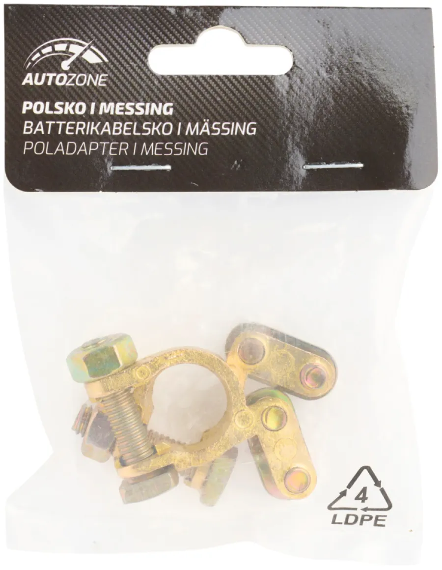 AutoZone® Biltilbehør*Polsko messing -