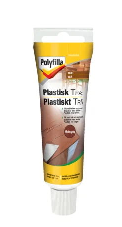 Polyfilla Spartelmasse*plastisk træ mahogni 50 ml