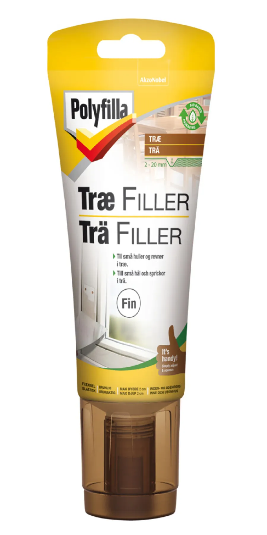 Polyfilla Spartelmasse*træfiller fin 330 gram