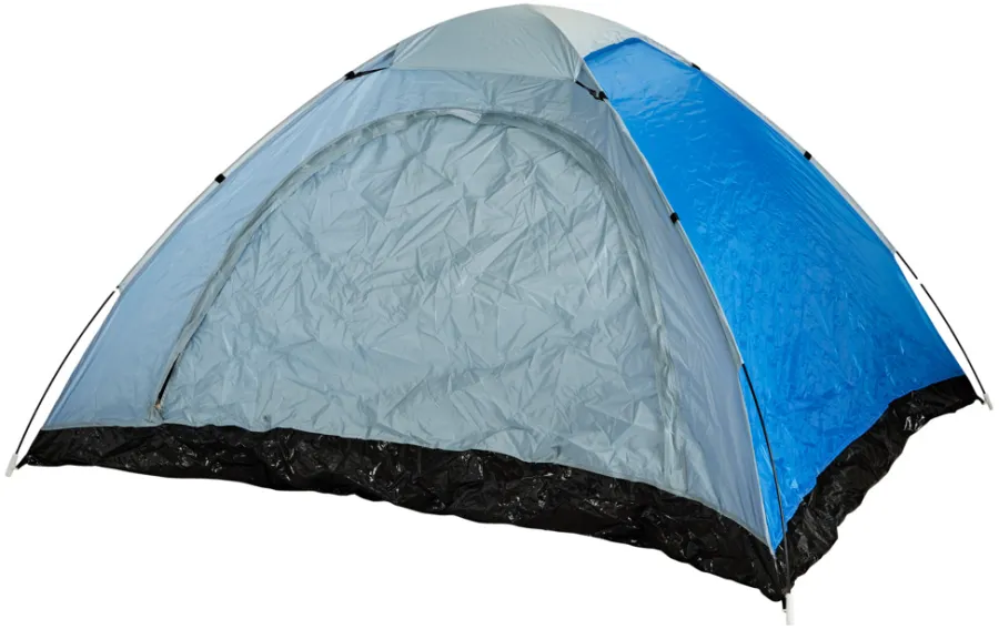 Sunlife® Sæsonafslutning|Telte & Campingmøbler*Pop-up telt 3-personers Nice - Blå dug/sort bund
